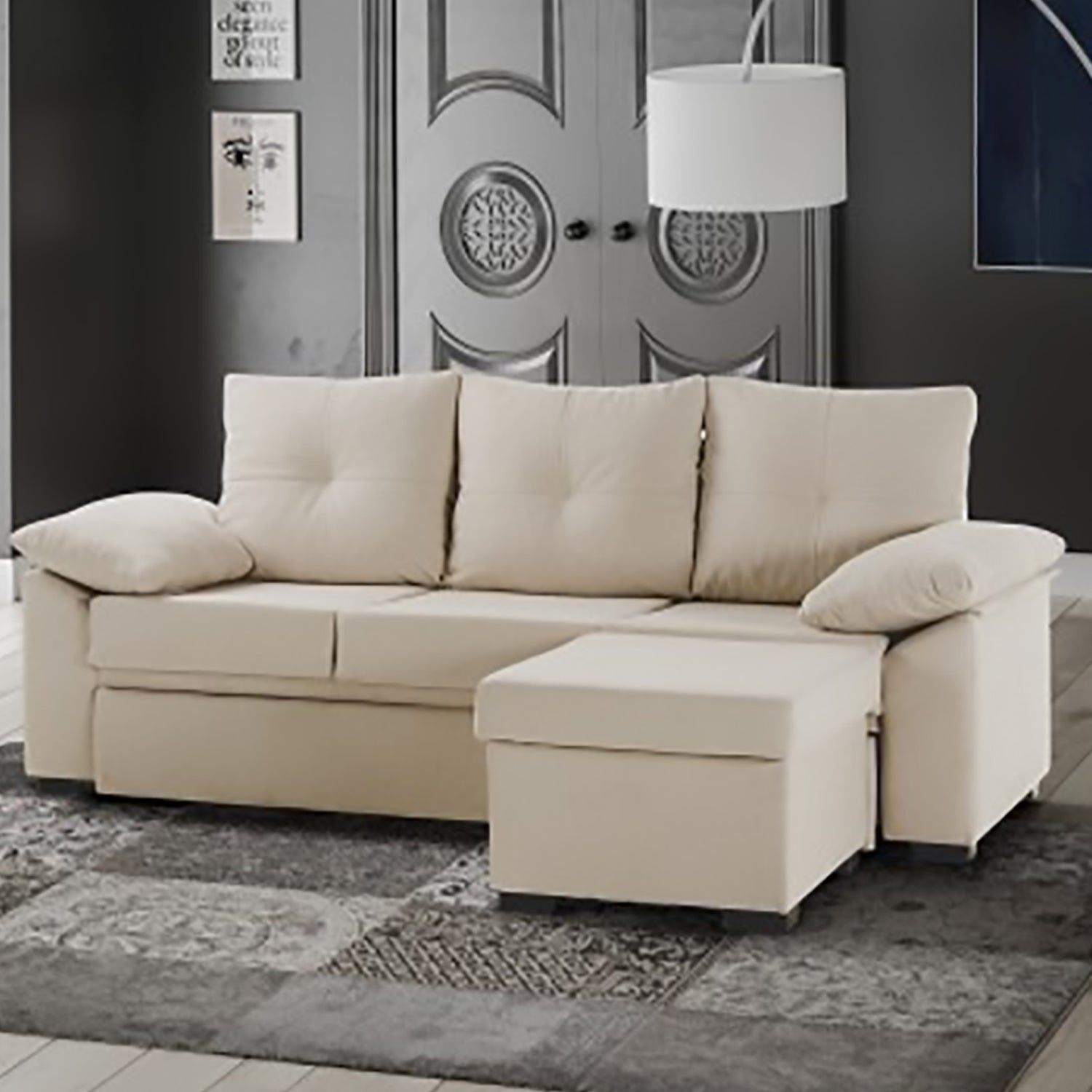 Sofá Cama Chaiselongue Reversible Panamá
