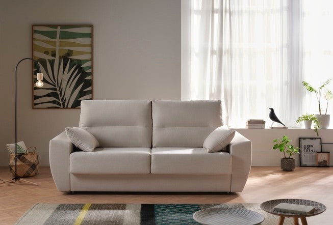 Sofá Cama Italiano Mónaco 3 Plazas 200x96cm Tela Antimanchas