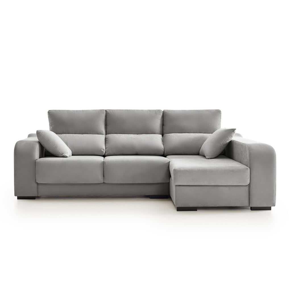 Sofá Chaiselongue Zafiro 3 Plazas Tela Antimanchas
