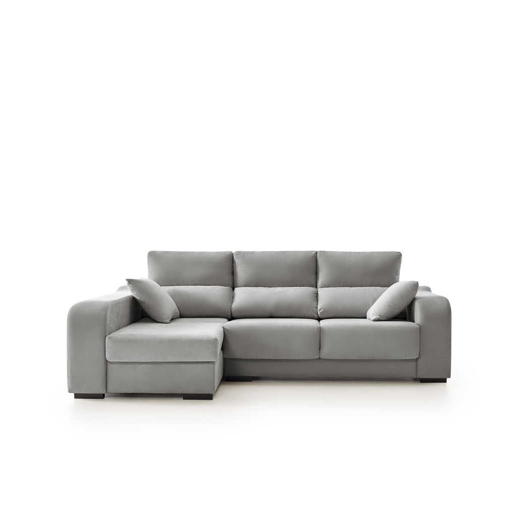 Sofá Chaiselongue Zafiro 3 Plazas Tela Antimanchas