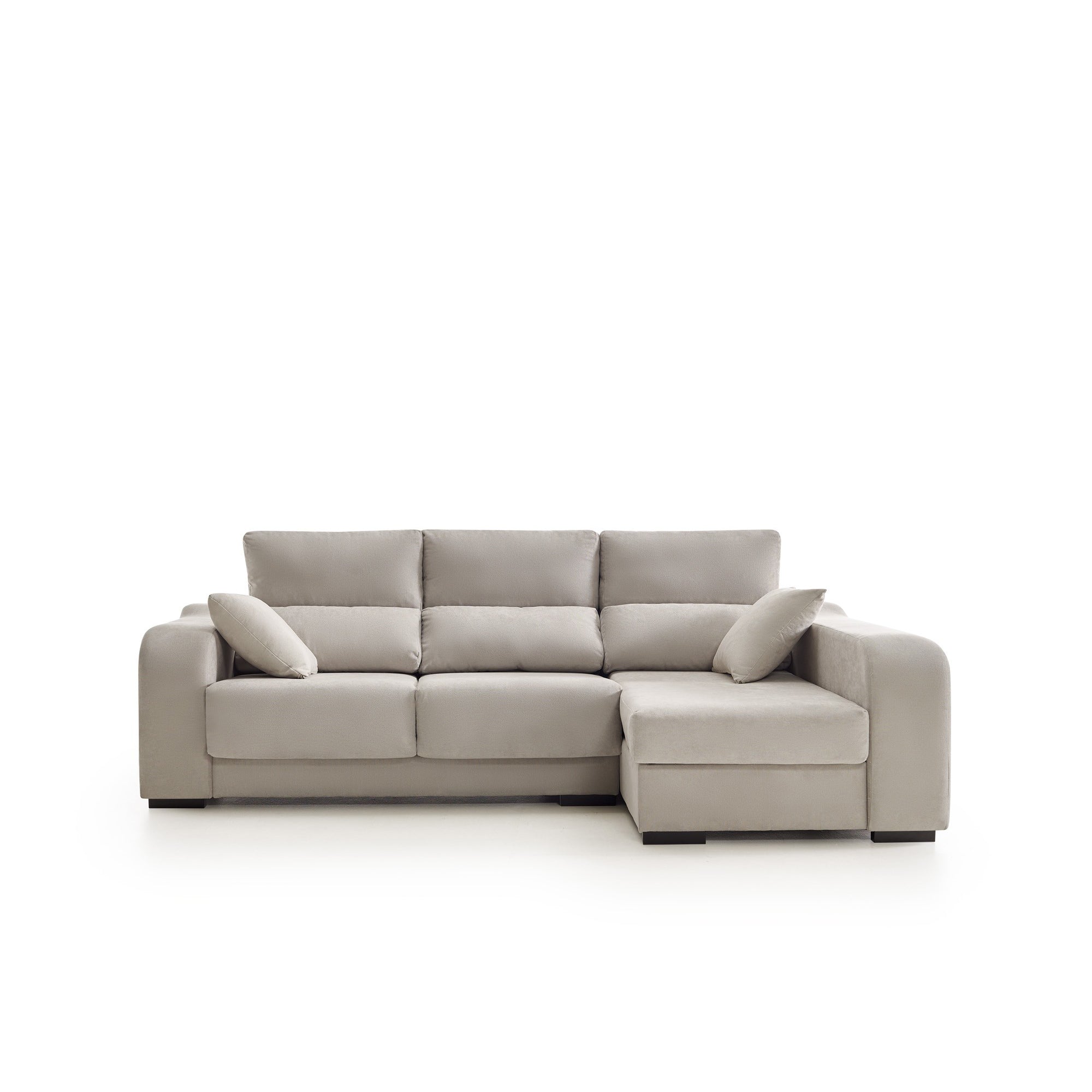 Sofá Chaiselongue Zafiro 3 Plazas Tela Antimanchas
