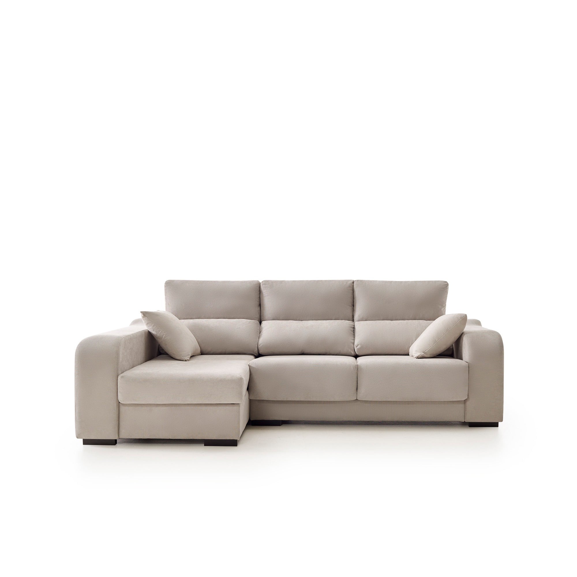 Sofá Chaiselongue Zafiro 3 Plazas Tela Antimanchas